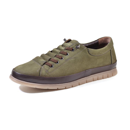 Pantofi barbati Goretti 492 Kaki Nubuck