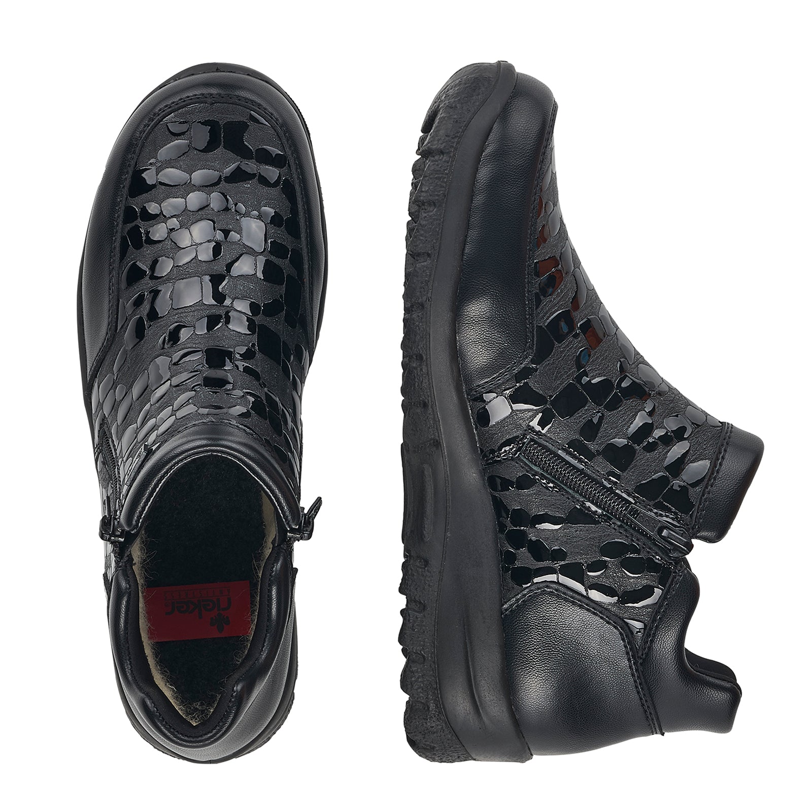 Ghete Rieker L7182-00 Black