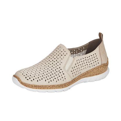 Pantofi Rieker N4251-60 Beige