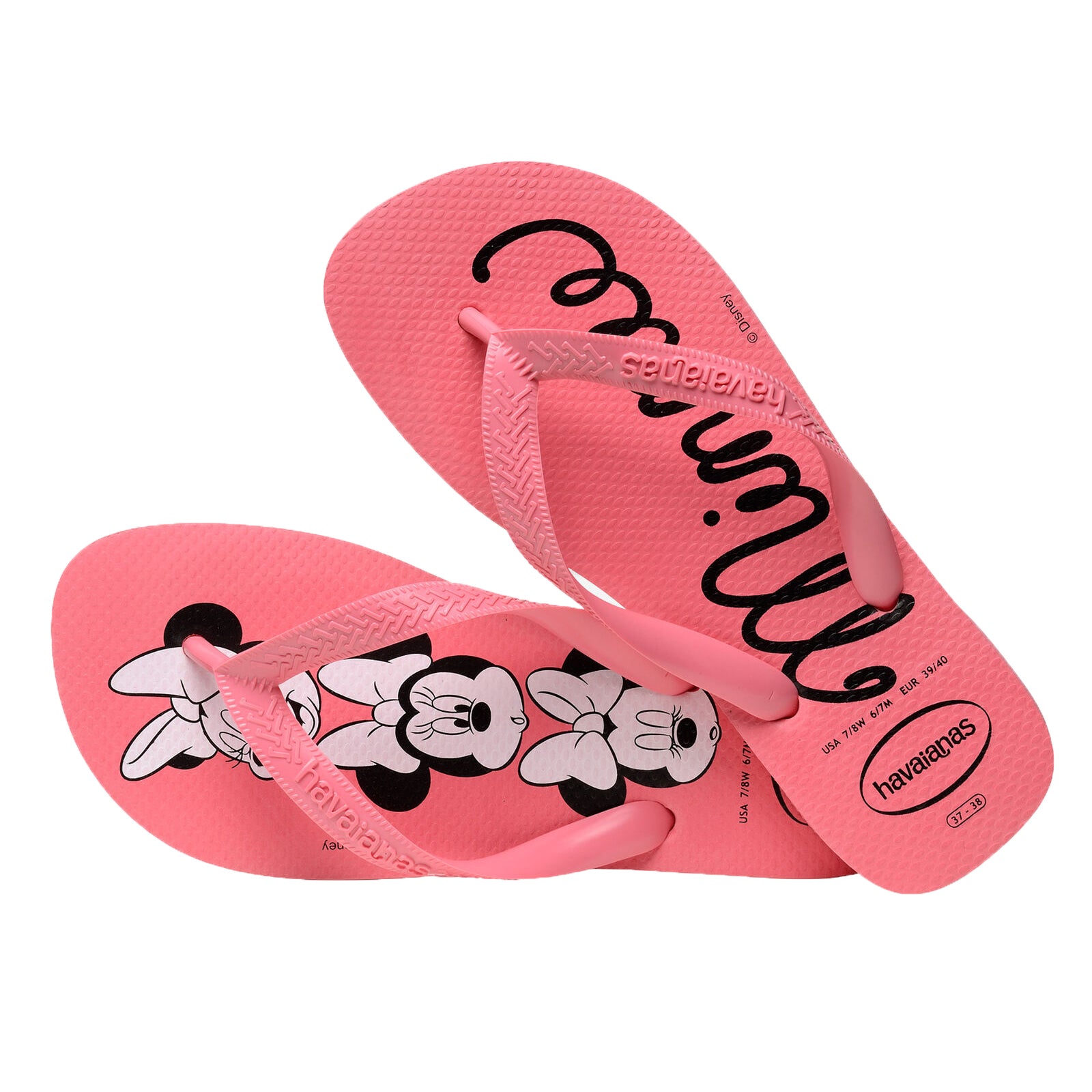 Papuci Havaianas Top Disney Pink Porcelain Imagine secundară a produsului