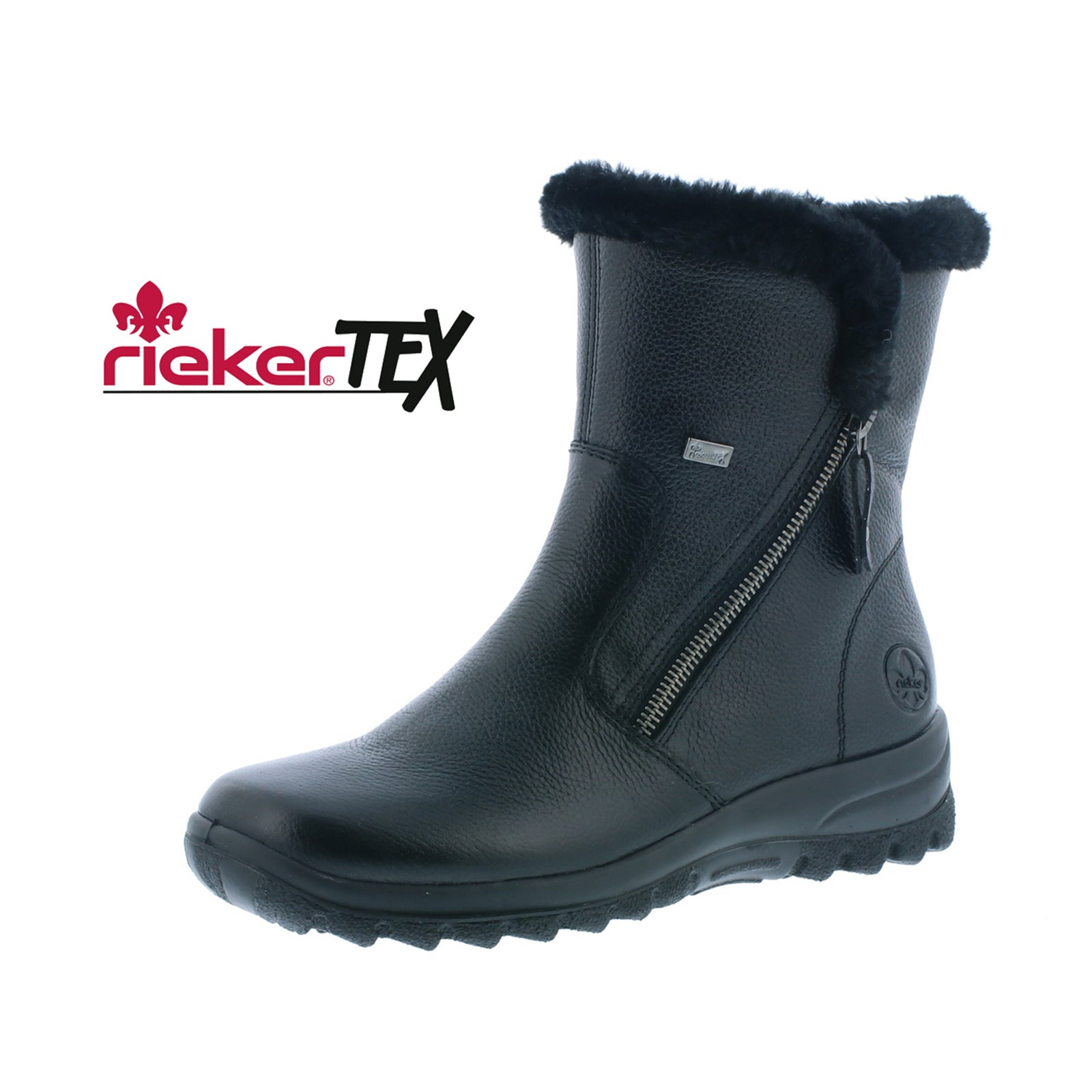 Cizme Rieker Z7181-00 Black Imagine principală a produsului
