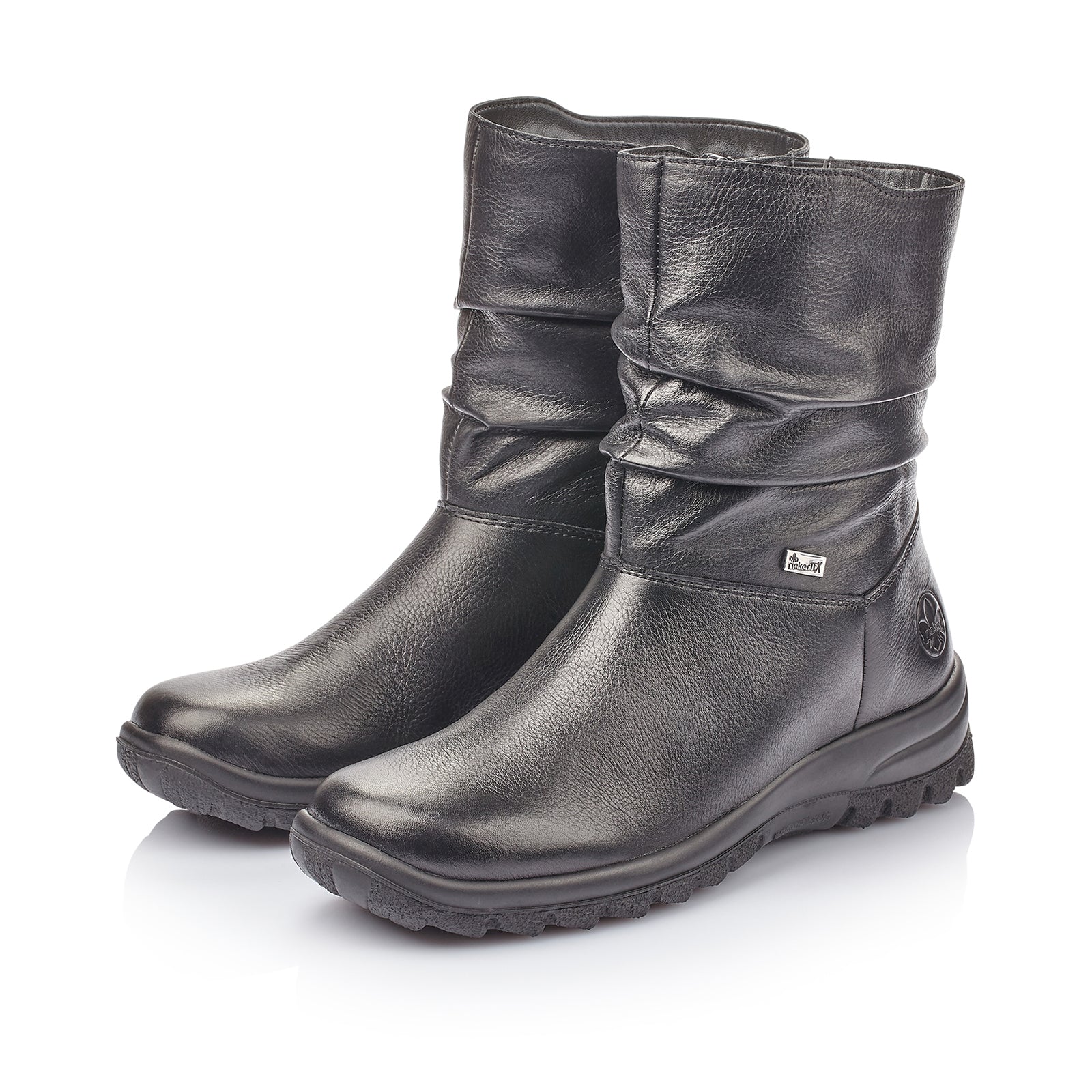 Cizme Rieker Z7193-00 Black Imagine secundară a produsului