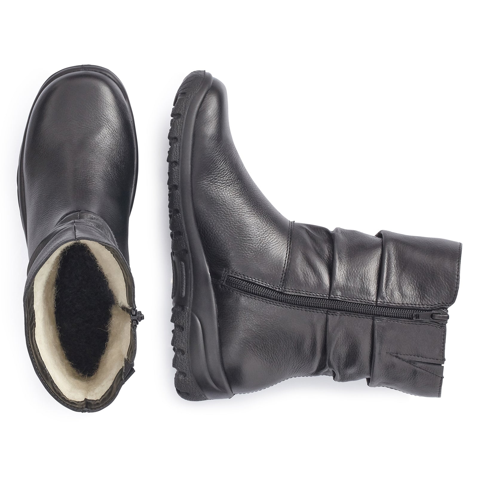Cizme Rieker Z7193-00 Black